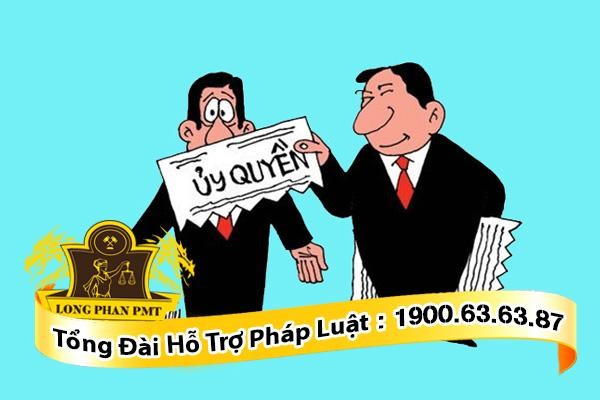 Ủy quyền giải quyết ly hôn