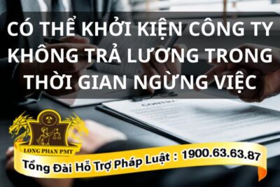 Công ty không trả lương cho người lao động