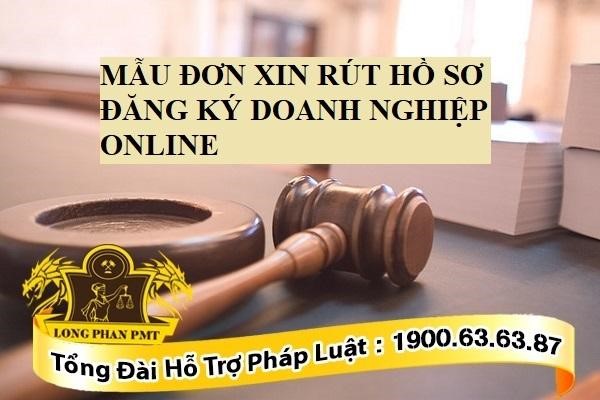 Rút hồ sơ đăng ký doanh nghiệp
