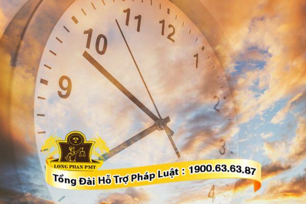 Thời hiệu để đề nghị kháng nghị giám đốc thẩm