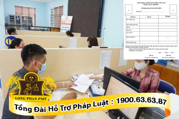 Cơ quan có thẩm quyền tiếp nhận tờ khai đăng ký kết hôn