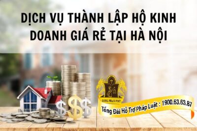 Đăng ký thành lập hộ kinh doanh cá thể tại Hà Nội