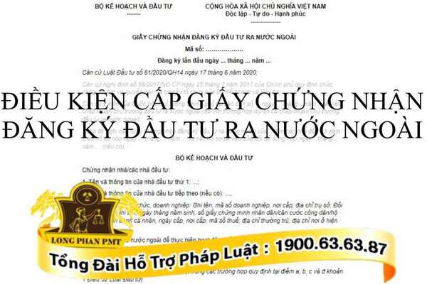 Giấy chứng nhận đăng ký đầu tư ra nước ngoài