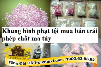 Khung hình phạt tội mua bán chất ma túy