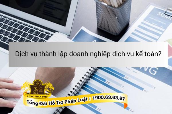Luật sư tư vấn thành lập doanh nghiệp dịch vụ kế toán 