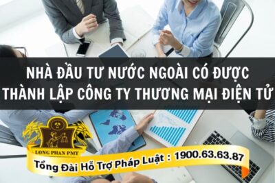 Nhà đầu tư nước ngoài thành lập công ty thương mại điện tử tại Việt Nam