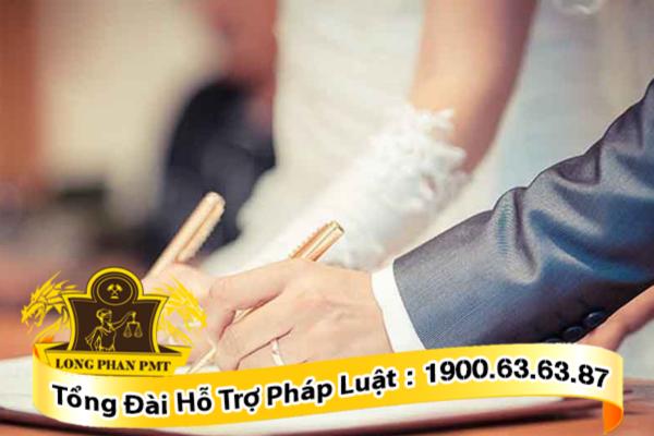 Thủ tục đăng ký kết hôn