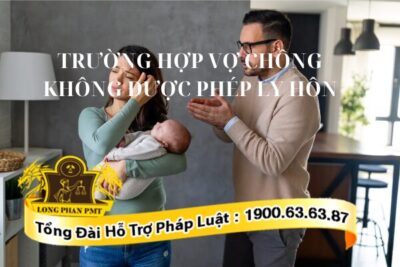 Các trường hợp không được phép ly hôn theo luật định