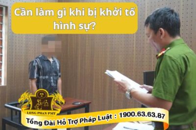 Cần làm gì khi bị khởi tố hình sự để bảo vệ quyền lợi