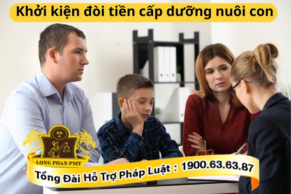 Khởi kiện đòi tiền cấp dưỡng nuôi con