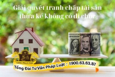 Tài sản thừa kế không có di chúc