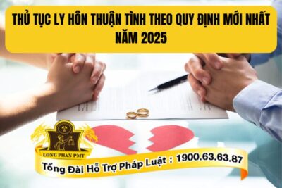 Thủ tục ly hôn thuận tình tại Tòa án