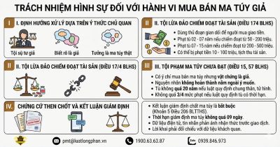 Phân tích trách nhiệm hình sự đối với hành vi mua bán ma tuy gia thực tế.