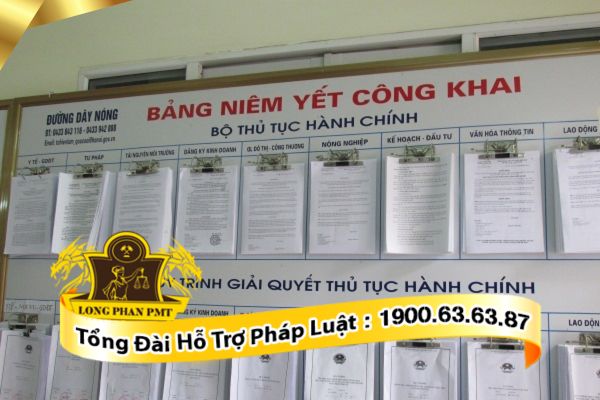 Trách nhiệm niêm yết công khai văn bản khai nhận di sản