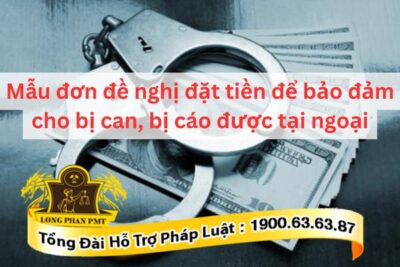 Đề nghị đặt tiền để bảo đảm được tại ngoại
