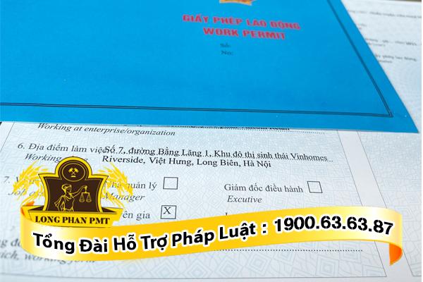 Dịch vụ tư vấn đề nghị cấp giấy phép lao động cho người nước ngoài