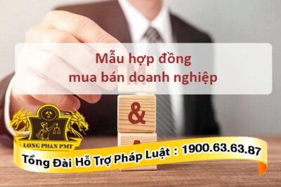 Hợp đồng mua bán doanh nghiệp tham khảo