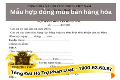 Hợp đồng mua bán hàng hóa