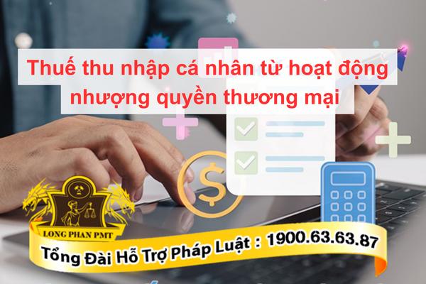 Thuế thu nhập cá nhân từ nhượng quyền thương mại