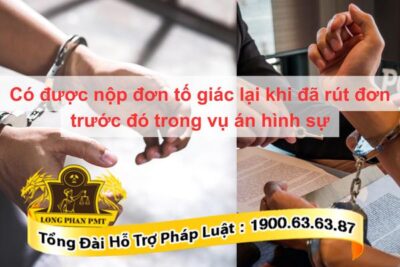 Tố giác tội phạm vụ án hình sự
