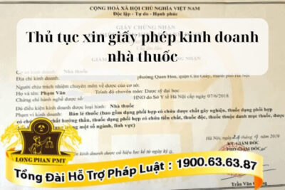 Điều kiện xin giấy phép kinh doanh nhà thuốc
