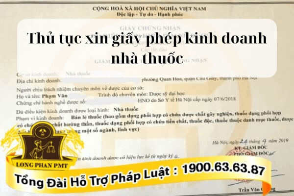 Điều kiện xin giấy phép kinh doanh nhà thuốc