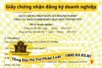 Giấy chứng nhận đăng ký doanh nghiệp