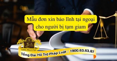 Soạn mẫu đơn xin bảo lãnh tại ngoại cho người bị tạm giam theo quy định