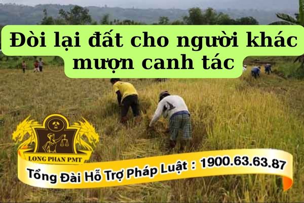 Đòi lại đất cho người khác mượn canh tác ngày xưa