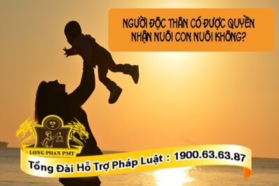 Quyền nhận con nuôi của người độc thân