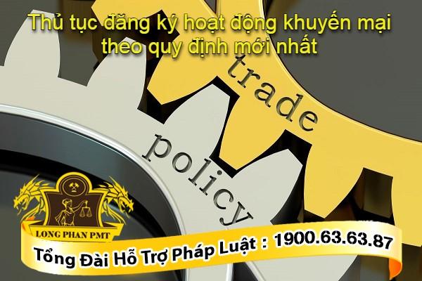 Thủ tục đăng ký hoạt động khuyến mại theo quy định mới nhất