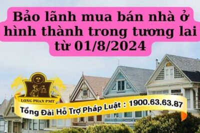 Quy định về bảo lãnh mua bán nhà ở hình thành trong tương lai