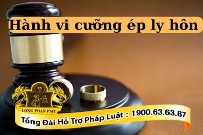 Hành vi cưỡng ép ly hôn là hành vi vi phạm