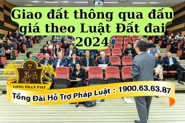 Hình thức giao đất thông qua đấu giá