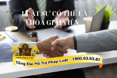 Hòa giải viên có thể là luật sư