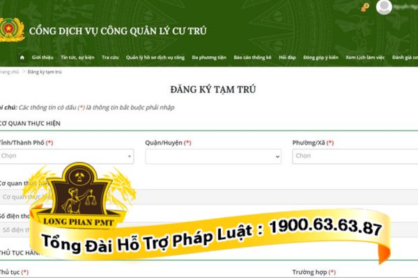 Khai báo tạm trú online thuận tiện cho người nước ngoài