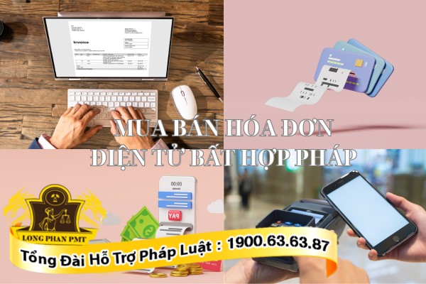 Mua bán hóa đơn điện tử bất hợp pháp