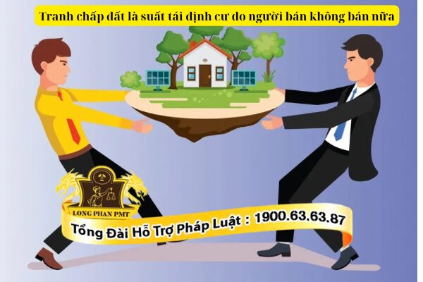 Tranh chấp đất là suất tái định cưdo người bán không bán nữa giải quyết như thế nào?