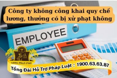 Công ty không công khai quy chế lương thưởng ảnh hưởng quyền lợi NLD