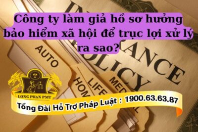Nghiêm cấm hành vi công ty làm giả hồ sơ hưởng bảo hiểm xã hội để trục lợi