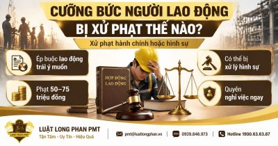 Cưỡng bức người lao động bị xử phạt thế nào theo quy định pháp luật lao động hiện hành