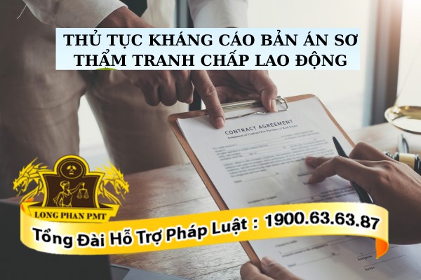 thủ tục kháng cáo bản án sơ thẩm tranh chấp lao động