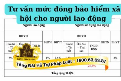 Mức đóng bảo hiểm xã hội cho người lao động