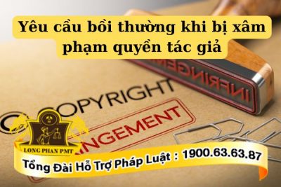 Thủ tục yêu cầu bồi thường khi bị xâm phạm quyền tác giả