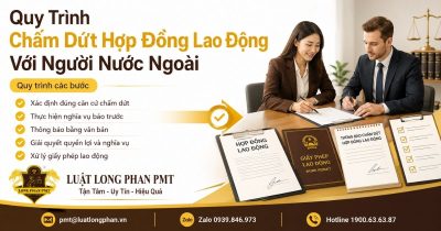 Quy trình chấm dứt hợp đồng lao động với người nước ngoài đúng quy định