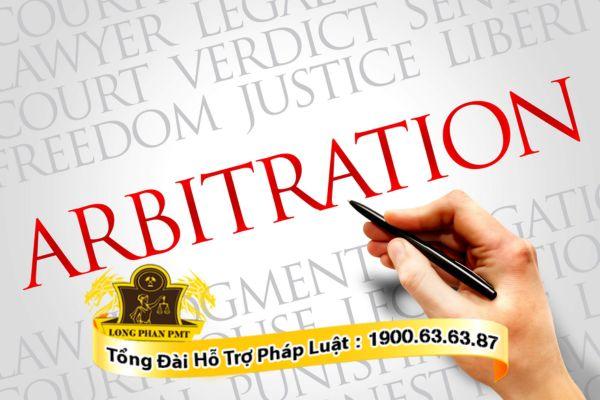 Giải quyết tranh chấp hợp đồng bằng trọng tài
