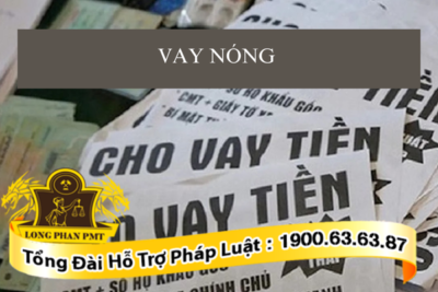 Vay tiền ở tín dụng đen