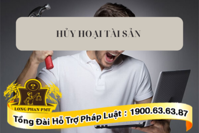 Hành vi hủy hoại tài sản của người khác