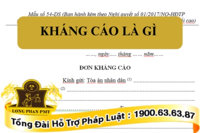 Kháng cáo là gì theo quy định hiện nay