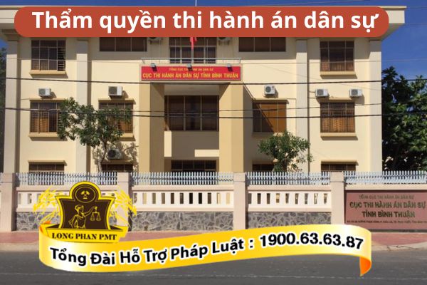 Cơ quan có thẩm quyền thi hành án dân sự